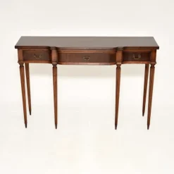 New Pamono Antique Georgian Style Console Table, 1950