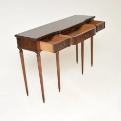 New Pamono Antique Georgian Style Console Table, 1950