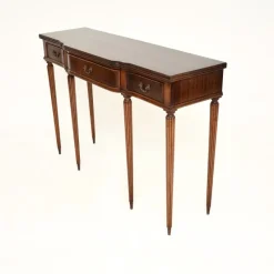 New Pamono Antique Georgian Style Console Table, 1950