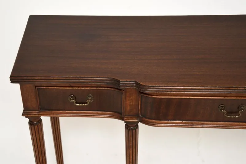 New Pamono Antique Georgian Style Console Table, 1950