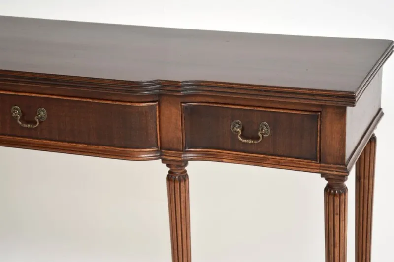 New Pamono Antique Georgian Style Console Table, 1950