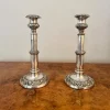 Pamono Antique Georgian Telescopic Candlesticks, 1800s, Set of 2> Candleholders