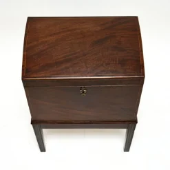 Pamono Antique Georgian Wine Cooler by Gillows, 1790><noscript><img width=