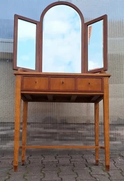 Pamono Antique German Art Deco Dressing Table, 1920s><noscript><img width=