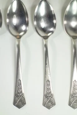 Pamono Antique German Cutlery Set from Peka, Set of 24><noscript><img width=