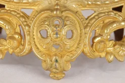 Pamono Antique German Gold-Plated Mantel Pendulum Clock, 1860s><noscript><img width=