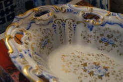 Pamono Antique German Porcelain Dish from SPM Berlin><noscript><img width=