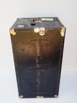 Pamono Antique German Suitcase from Mädler, 1890s><noscript><img width=