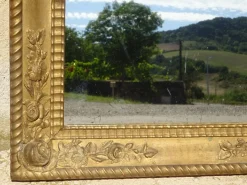 Sale Pamono Antique Gilt Frame Mirror in Beech