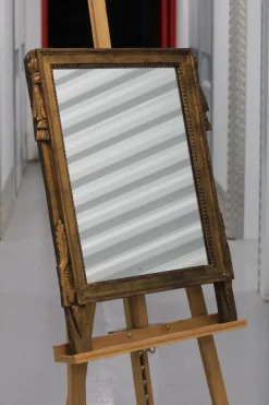 Pamono Antique Gold Frame Mirror, 1890s> Mirrors