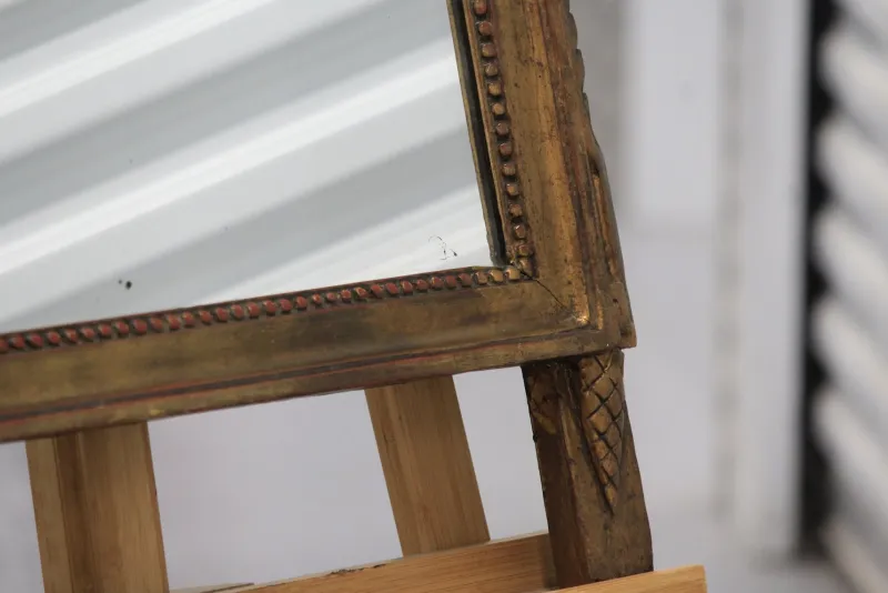 Pamono Antique Gold Frame Mirror, 1890s> Mirrors