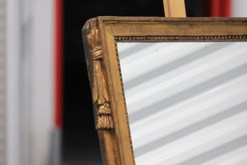 Pamono Antique Gold Frame Mirror, 1890s> Mirrors