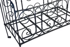 Pamono Antique Gray Wrought Iron Children's Bed, 1890s><noscript><img width=