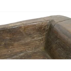 Pamono Antique Hand-Carved Solid Wood Trough><noscript><img width=