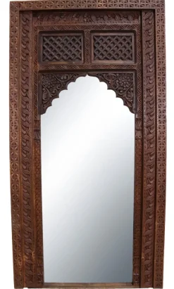 Sale Pamono Antique Handmade and Handcarved Archway Door Frame, Nuristan, Afghanistan, 1920s