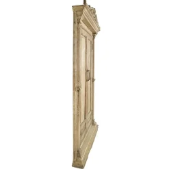 Online Pamono Antique Indian Double-Leaf Door in Carved Solid Wood