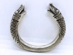 Pamono Antique Indian Makara Himachal Pradesh Bracelet in Silver, Early 1900s> Bracelets