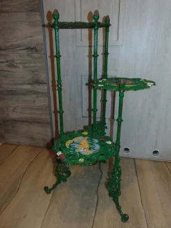 Pamono Antique Industrial German Brass Garden Table> Garden Tables