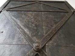 Outlet Pamono Antique Industrial Iron Door, 18th Century