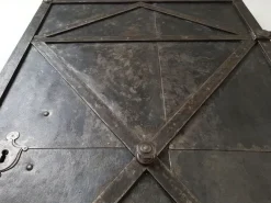 Outlet Pamono Antique Industrial Iron Door, 18th Century