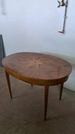 Outlet Pamono Antique Inlaid Table, 1890s