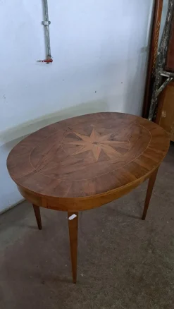 Outlet Pamono Antique Inlaid Table, 1890s