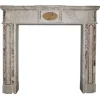Pamono Antique Irish Georgian Fireplace Mantel in Marble
