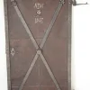 New Pamono Antique Iron Plate Door, 1800s
