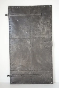 New Pamono Antique Iron Plate Door, 1800s