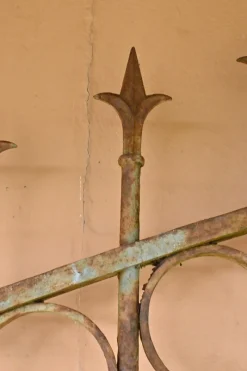 Hot Pamono Antique Iron Property Gate