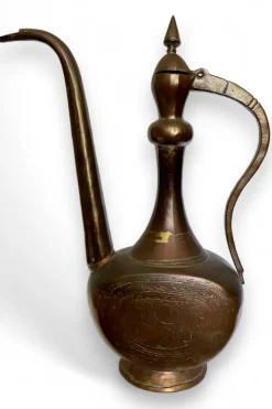 Pamono Antique Islamic Ewer in Copper, 1950s