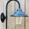 Online Pamono Antique Italian Green Copper Patina Outdoor Wall Lamp
