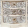 Pamono Antique Italian Painted Carved Serpentine Chest of Drawers, 1920s> Dressers, Commodes & Chests