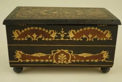 Pamono Antique Italian Sorrento Wood Jewelery Box, 1800s><noscript><img width=
