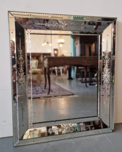 Pamono Antique Italian Venetian Mirror, 1890s><noscript><img width=