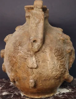 Pamono Antique Italian Votive Vase in Terracotta, 1800s> Vases