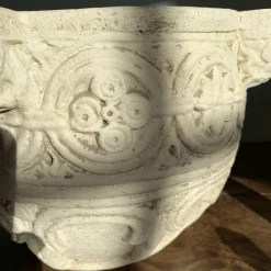 Hot Pamono Antique Ivory Stone Planter