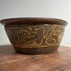Clearance Pamono Antique Japanese Ceramic Water Pot, 1910s