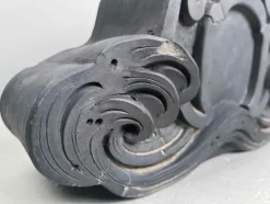 Pamono Antique Japanese Kawara Onikawara Rooftop Ornament><noscript><img width=