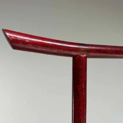 Discount Pamono Antique Japanese Lacquered Crane Kimono Hanger Stand