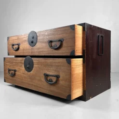 Pamono Antique Japanese Meiji Tansu Chest of Drawers, 1900s> Dressers, Commodes & Chests
