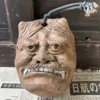 Sale Pamono Antique Japanese Oni Dorei Bell with Dual Faces, 1920s