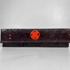 Outlet Pamono Antique Japanese Taishō Tsuzura Storage Basket, 1920s