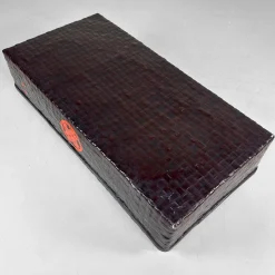 Outlet Pamono Antique Japanese Taishō Tsuzura Storage Basket, 1920s