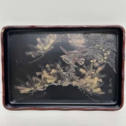 Hot Pamono Antique Japanese Tray, 1890s