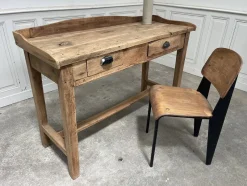 Pamono Antique Jewelers Workbench in Walnut, 1890s><noscript><img width=