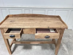 Pamono Antique Jewelers Workbench in Walnut, 1890s><noscript><img width=