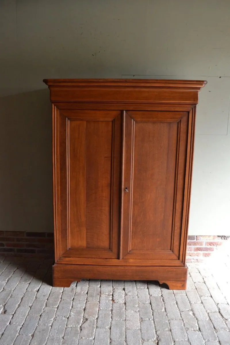 Best Pamono Antique Louis Philippe Oak Maiden Wardrobe