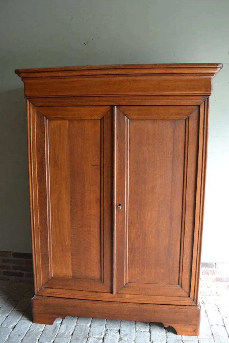 Best Pamono Antique Louis Philippe Oak Maiden Wardrobe