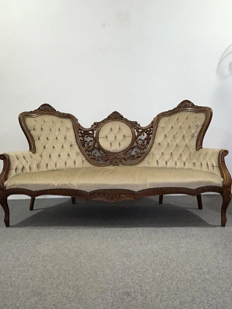 Pamono Antique Louis Philippe Sofa in Mahogany, 1800> Couches & Sofas